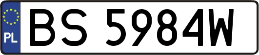 BS5984W