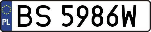 BS5986W