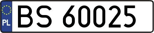 BS60025