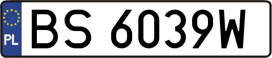 BS6039W