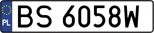 BS6058W