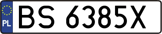 BS6385X