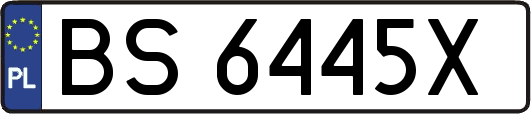 BS6445X