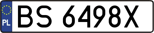 BS6498X