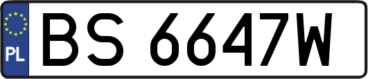 BS6647W