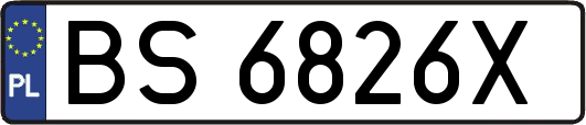 BS6826X