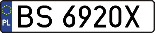 BS6920X