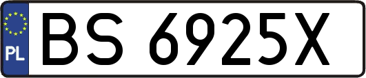 BS6925X