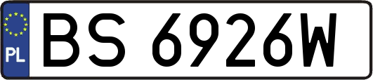 BS6926W