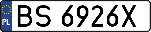 BS6926X