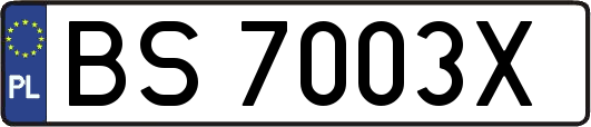BS7003X