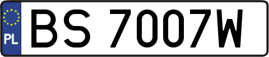 BS7007W