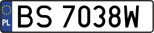 BS7038W