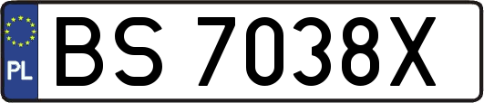 BS7038X