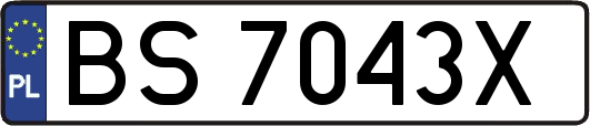 BS7043X