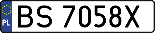 BS7058X