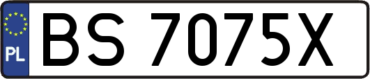 BS7075X