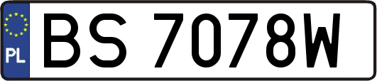 BS7078W