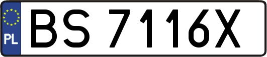 BS7116X