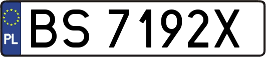 BS7192X