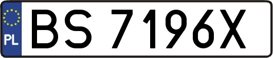 BS7196X