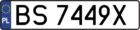 BS7449X