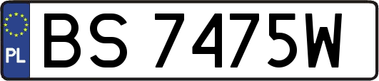 BS7475W