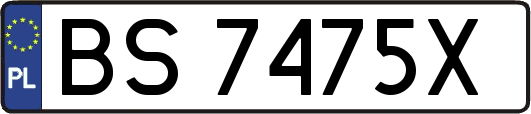 BS7475X