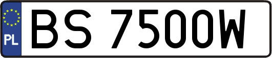 BS7500W