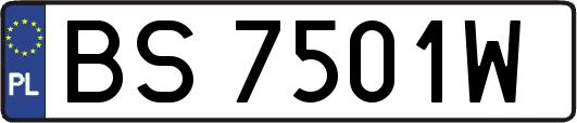 BS7501W