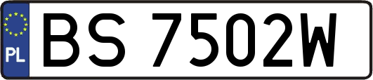 BS7502W