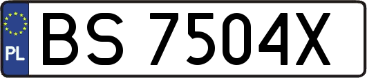 BS7504X