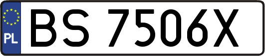 BS7506X
