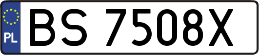 BS7508X