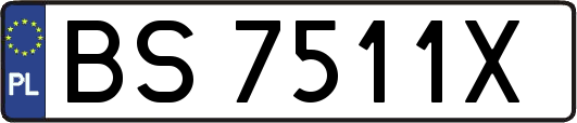 BS7511X