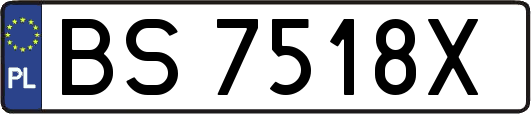 BS7518X