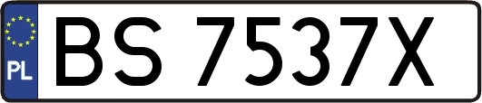 BS7537X