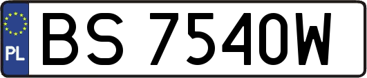 BS7540W