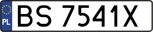 BS7541X