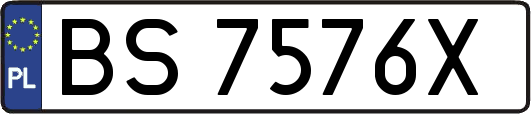 BS7576X
