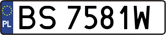 BS7581W