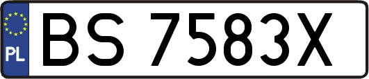 BS7583X