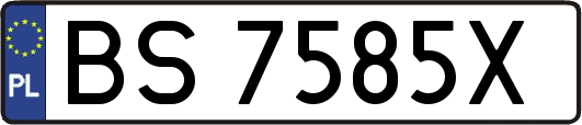 BS7585X