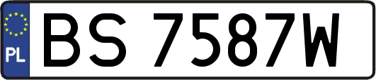 BS7587W