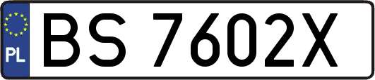 BS7602X