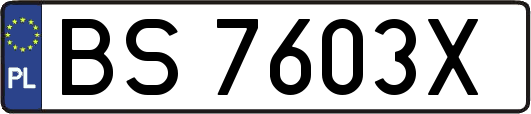 BS7603X