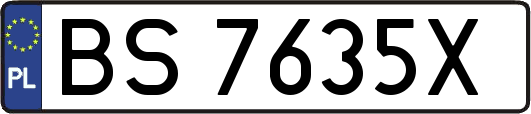BS7635X