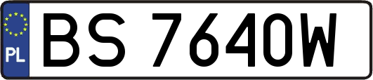 BS7640W