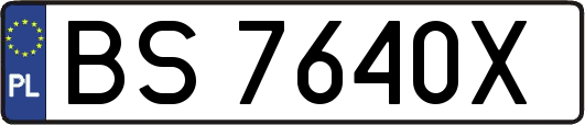 BS7640X