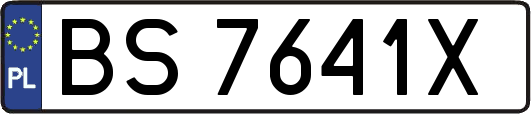 BS7641X